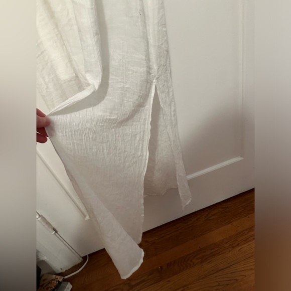 Cloth & People - Greek goddess floral embroidered maxi dress - Size L - Picture 7 of 10